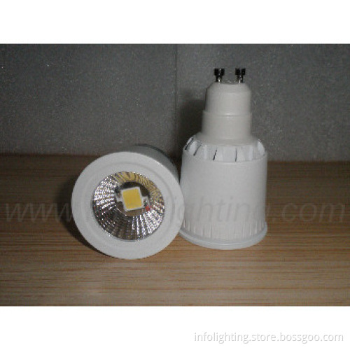 High CRI 88Ra 100-240V GU10 8W led spotlight with SHARP cob led